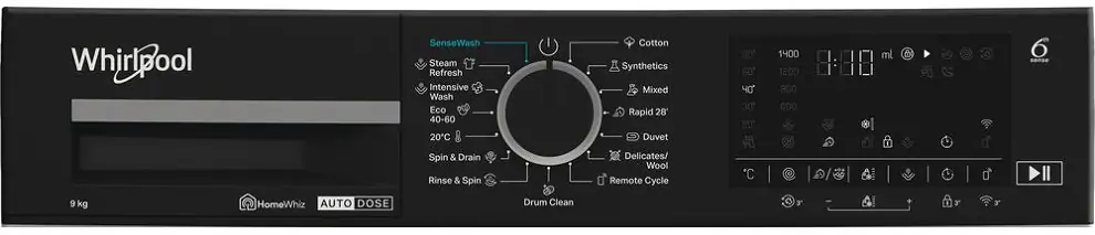 Whirlpool WPM 911W ADS EE elöltöltős mosógép 7. kép