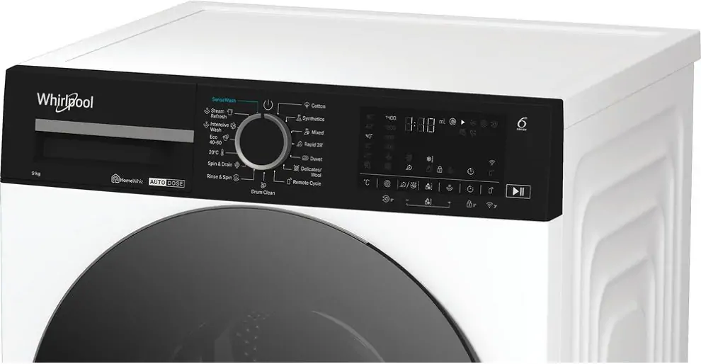 Whirlpool WPM 97W ADS EE elöltöltős mosógép 5. kép