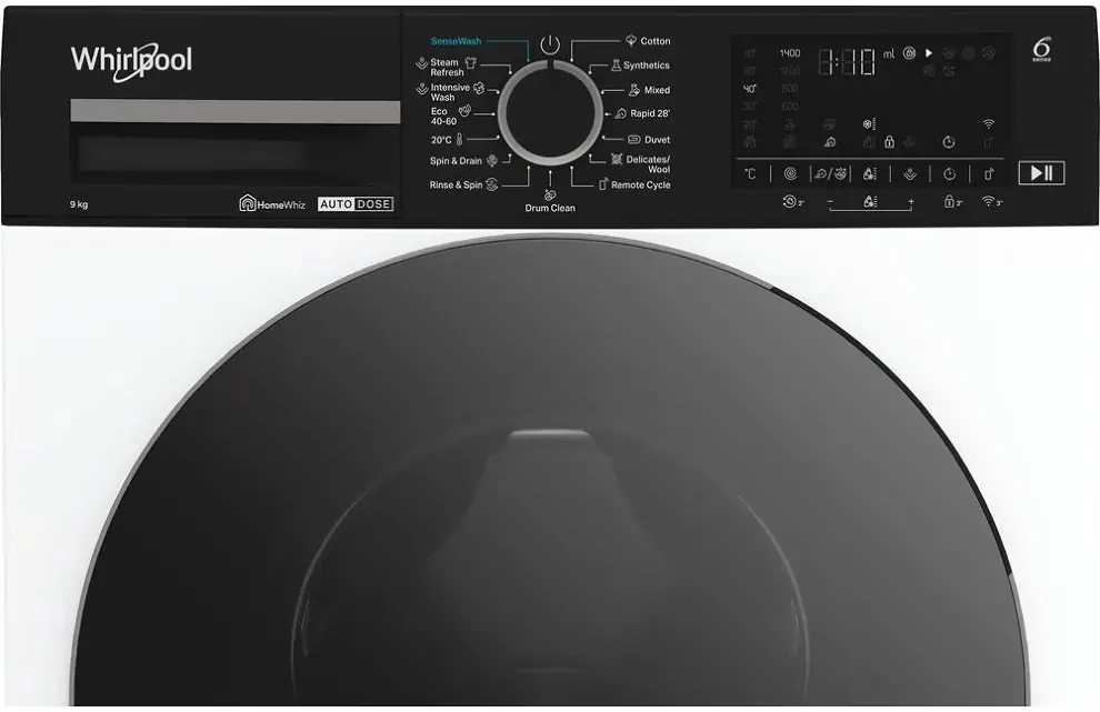 Whirlpool WPM 97W ADS EE elöltöltős mosógép 6. kép