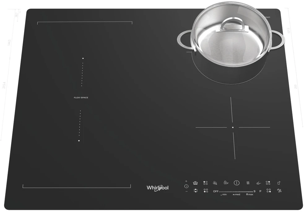 Whirlpool WS 1160P CP NE beépíthető indukciós főzőlap 5. kép