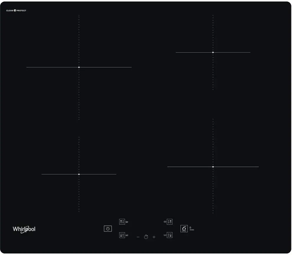 Whirlpool WS Q3560 CPNE beépíthető indukciós főzőlap Fő kép